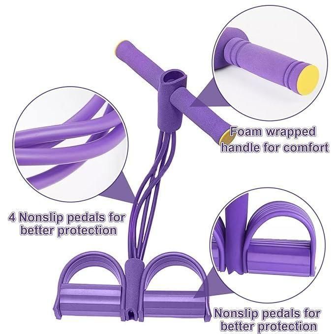 FlexFit™ Pedal Puller Resistance Band – Full Body Workout Trainer