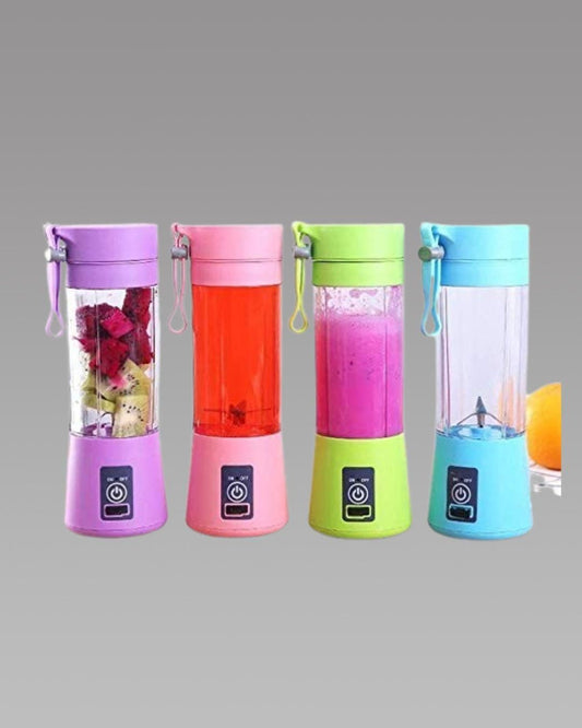 BlendMate™ Portable Electric USB Juicer – 6 Blade, 380 (ml)