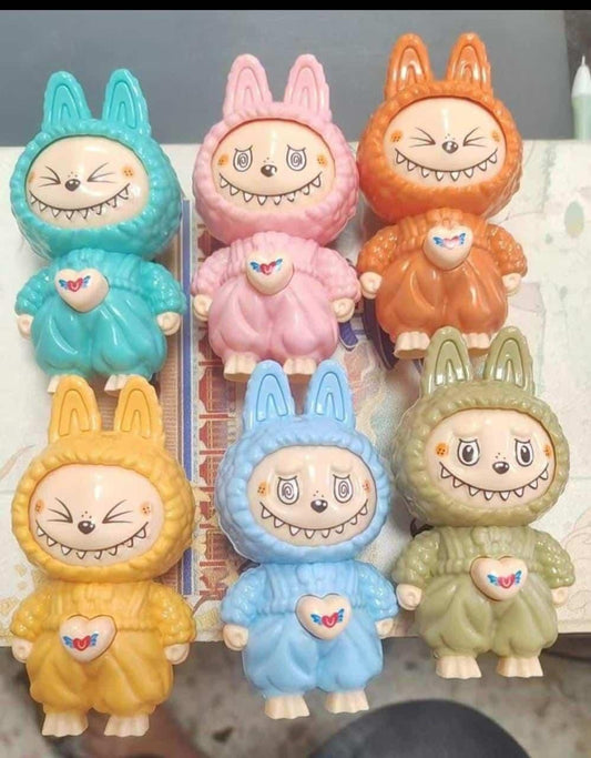 Labubu™ Collectible Cartoon Keychain – Cute Bag & Car Charm