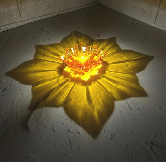 Electric Water Sensor Reflection LED Diyas – Pack of 6/12/24