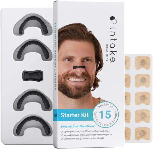 Breathing Nasal Strip Starter Kit – Anti-Snoring & Easy Breathing Solution