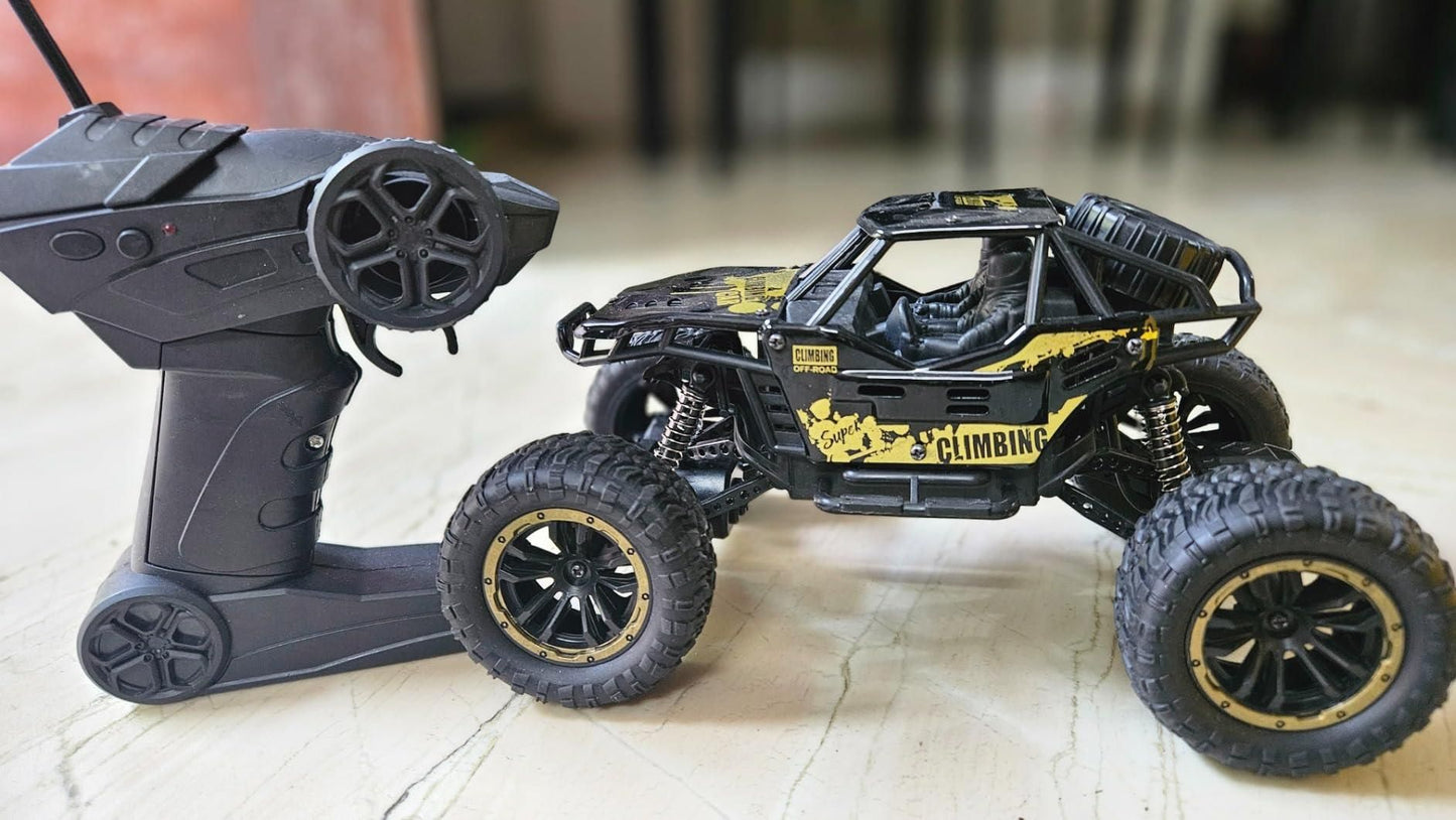 Remote Controlled Rock Crawler Monster Truck Toy Vehicle for Kids