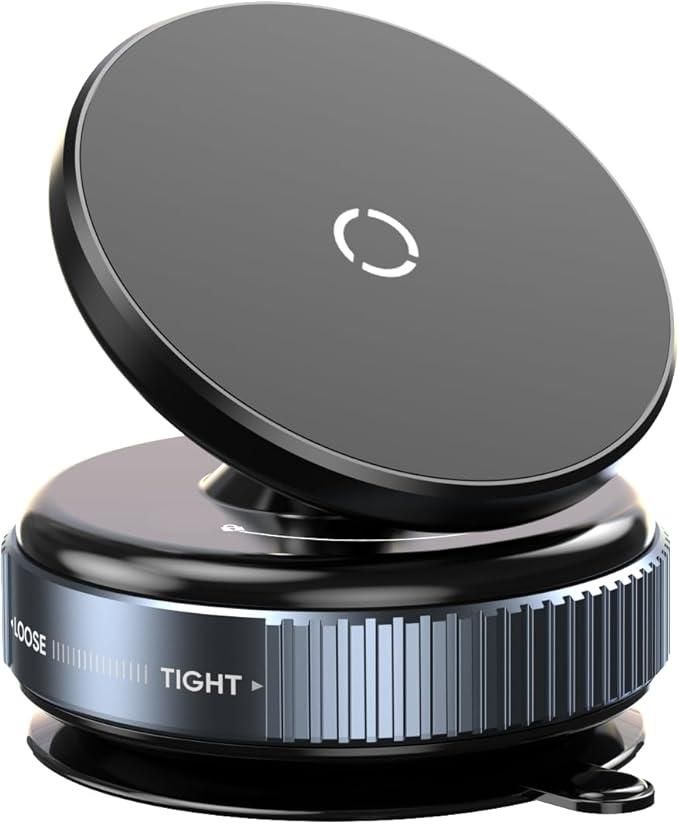 MagnaGrip™ 360° Magnetic Suction Phone Holder – Foldable & Retractable