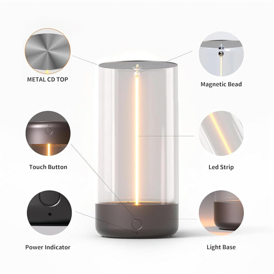 Magnetic Lamp Light – Modern LED Desk & Night Lamp for Home Decor