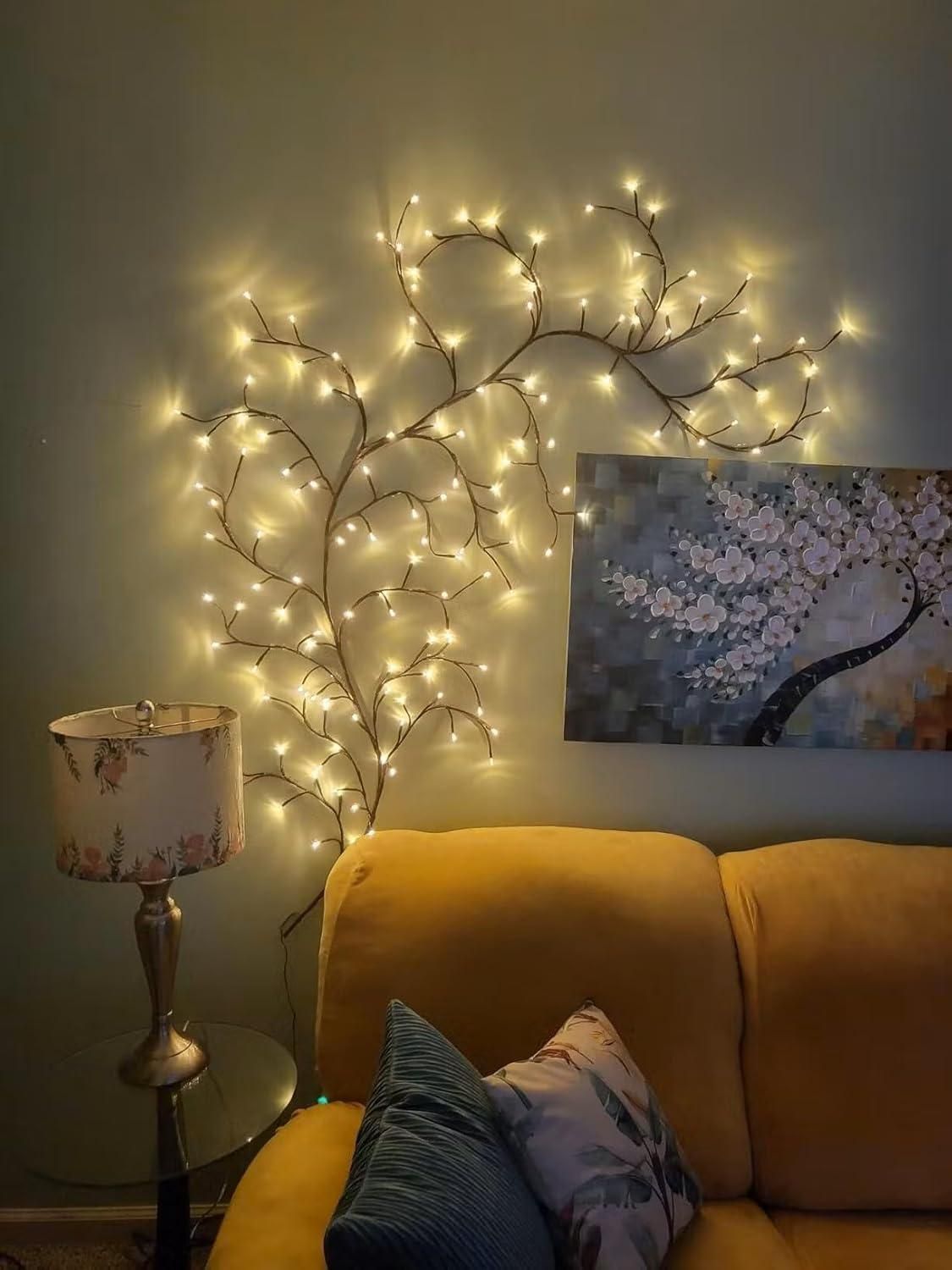 Tree Branch LED Lights – Flexible Decorative Willow Vine