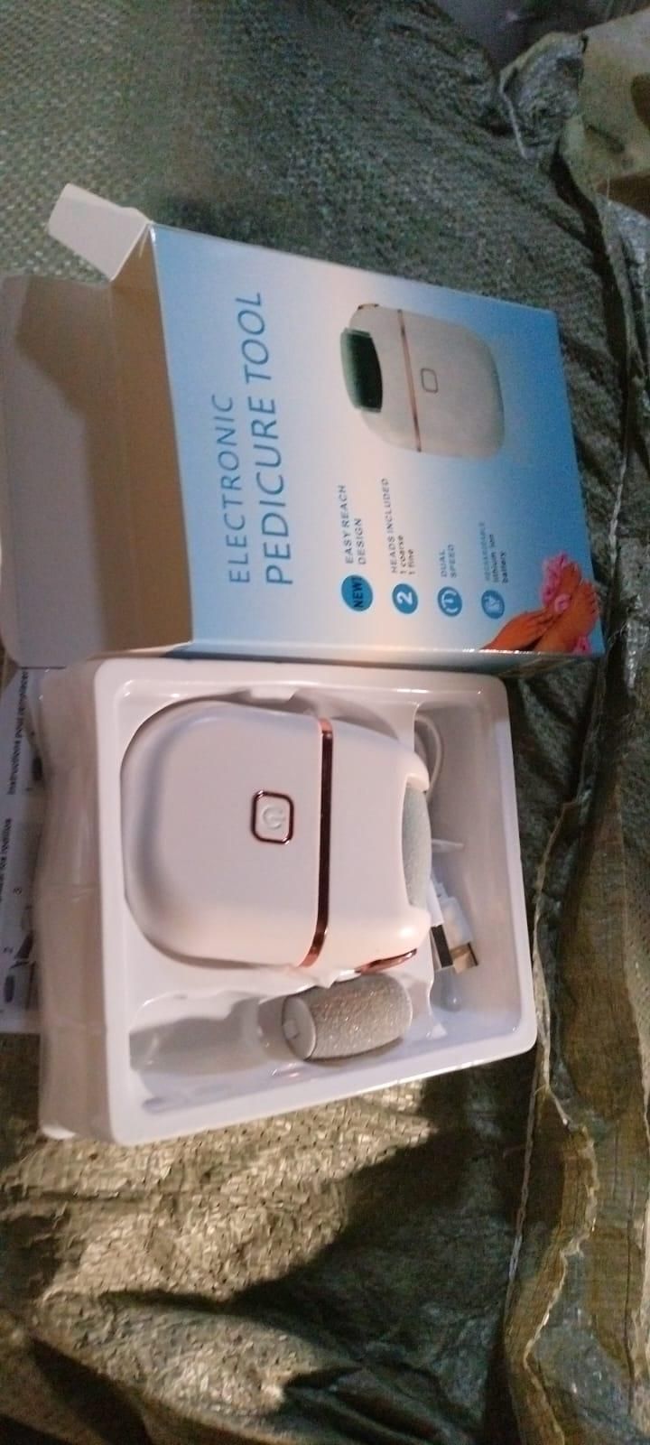 Electronic Pedicure Tool – Rechargeable Foot Callus Remover for Smooth & Soft Feet