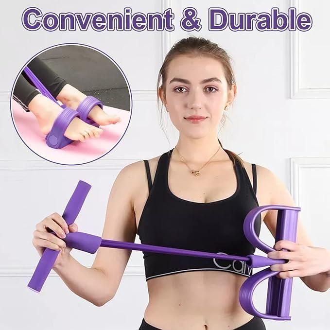 FlexFit™ Pedal Puller Resistance Band – Full Body Workout Trainer