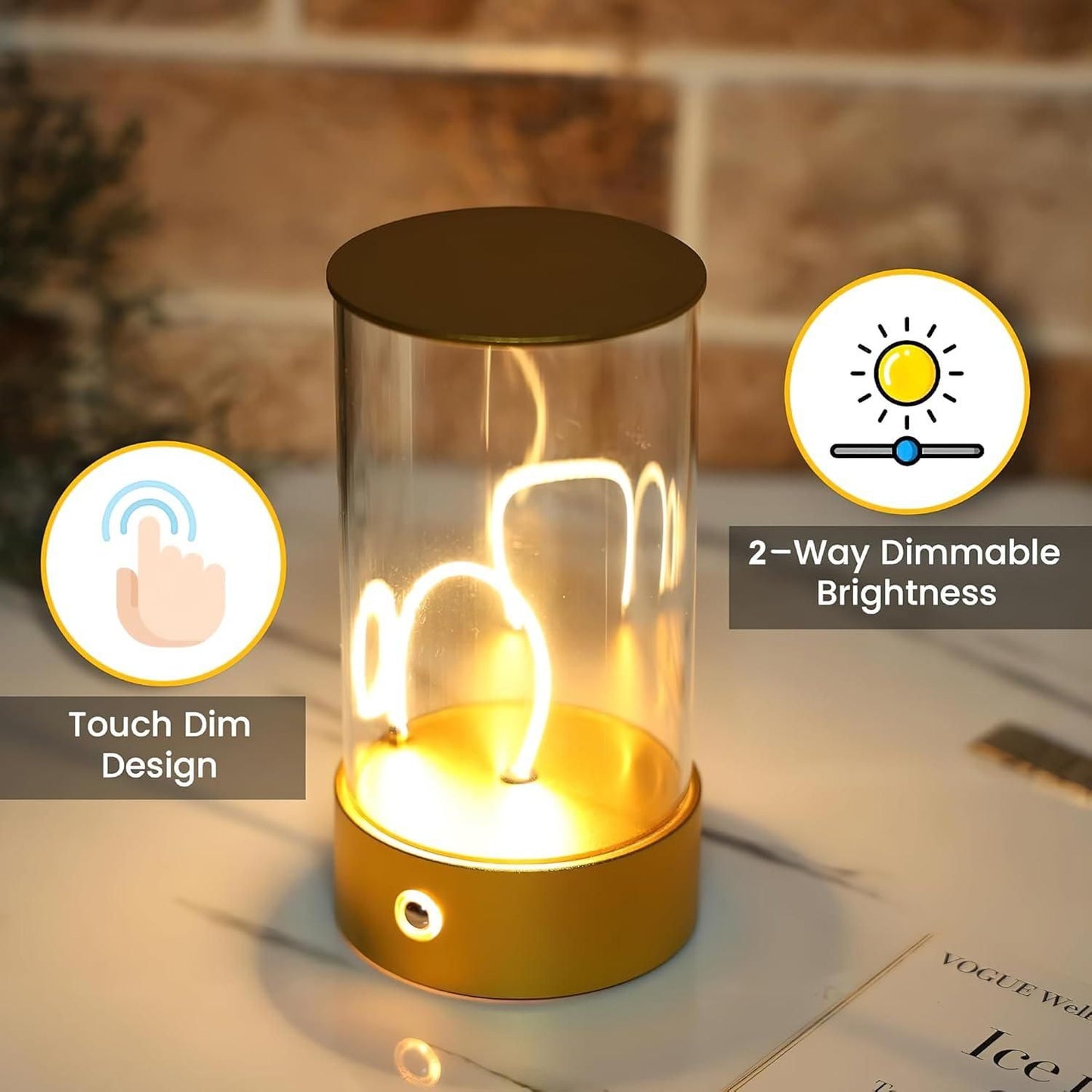 Magnetic Lamp Light – Modern LED Desk & Night Lamp for Home Decor