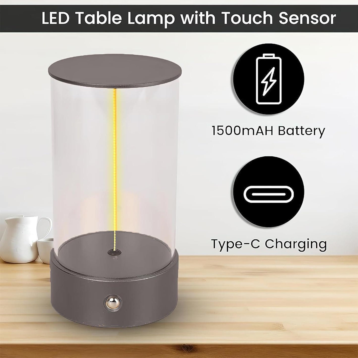 Magnetic Lamp Light – Modern LED Desk & Night Lamp for Home Decor