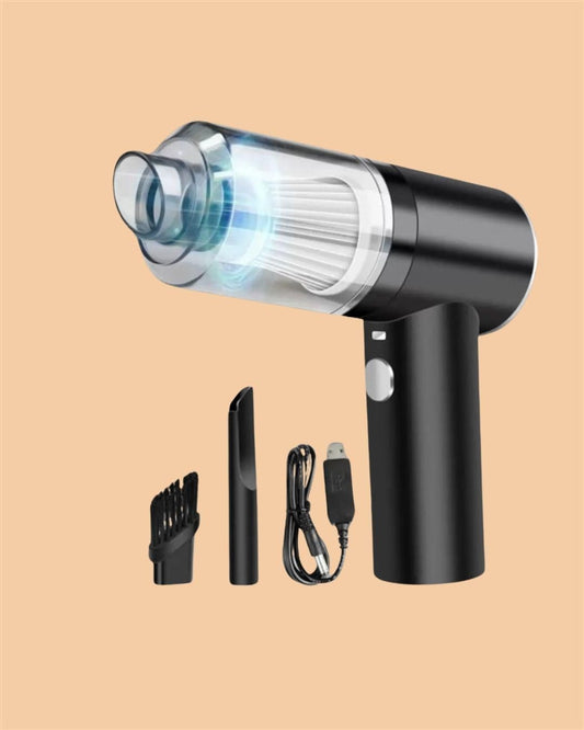Portable Air Duster & Wireless Mini Vacuum Cleaner | 2-in-1