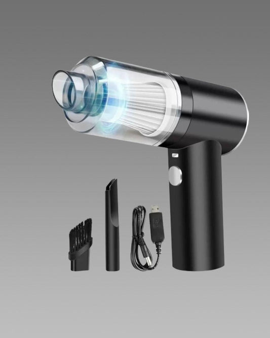 Portable Air Duster & Wireless Mini Vacuum Cleaner | 2-in-1