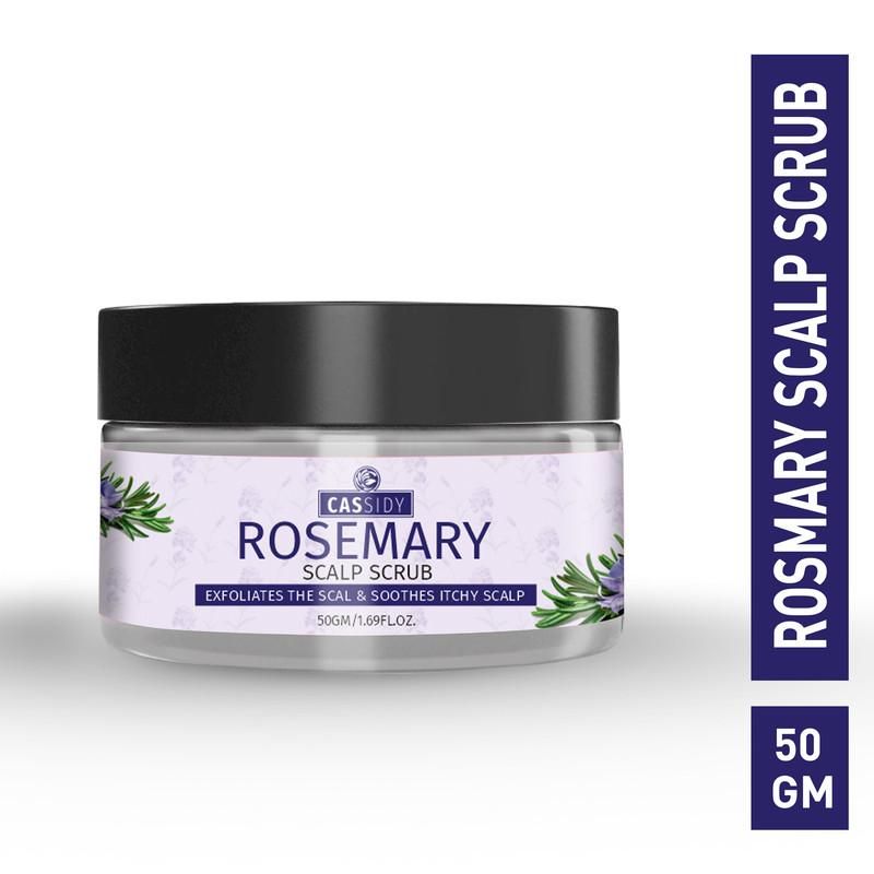 CASSIDY™ Rosemary Scalp Scrub – Exfoliating & Revitalizing Hair Treatment (50 g)