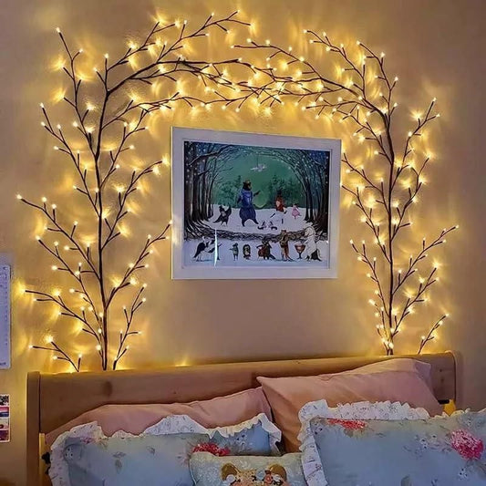 Tree Branch LED Lights – Flexible Decorative Willow Vine