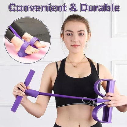 FlexFit™ Pedal Puller Resistance Band – Full Body Workout Trainer