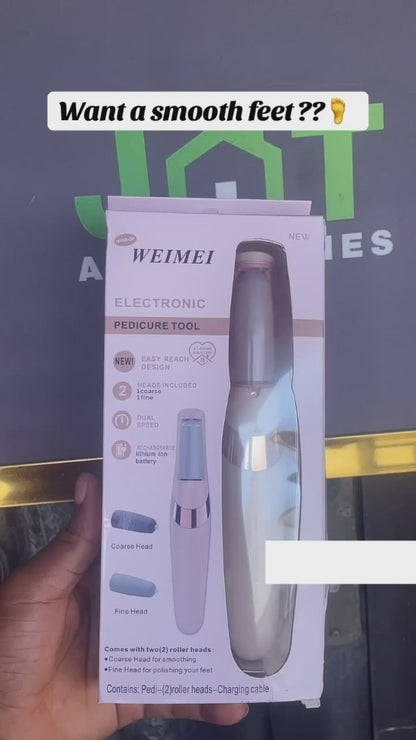 Flawless Pedi™ Electronic Pedicure Tool – Dead Skin & Callus Remover
